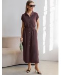 Платье женское коричневый