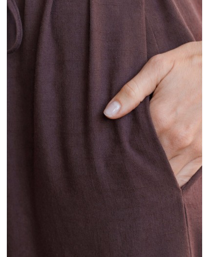 Платье женское коричневый