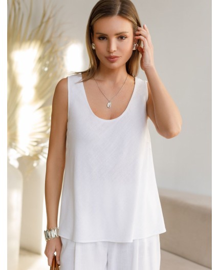 Топ женский белый