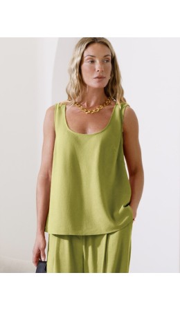 Топ женский салатовый