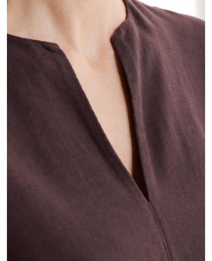 Топ женский коричневый