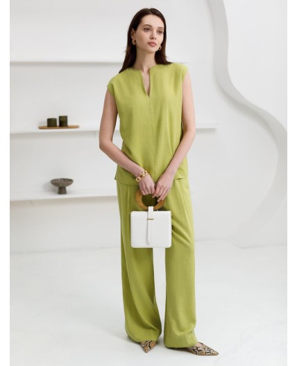 Топ женский салатовый