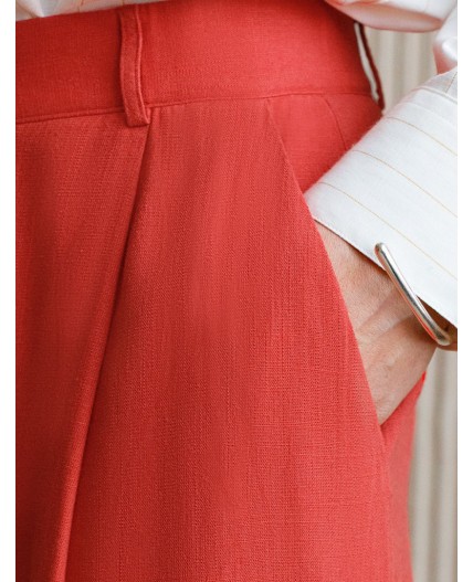 Брюки женские коралловый