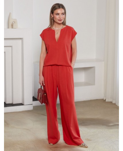 Брюки женские коралловый