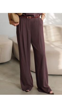 Брюки женские коричневый