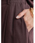 Брюки женские коричневый