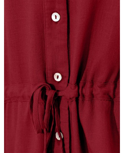 Блузка женская гранатовый