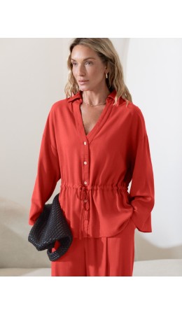 Блузка женская коралловый