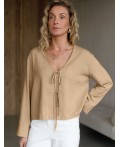 Блузка женская бежевый