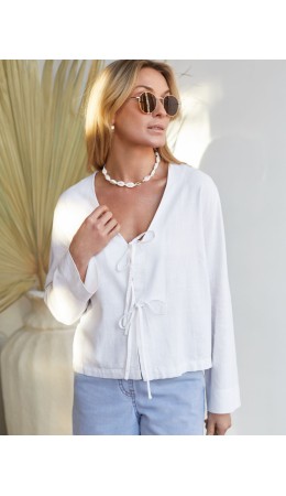 Блузка женская белый