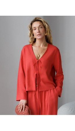 Блузка женская коралловый