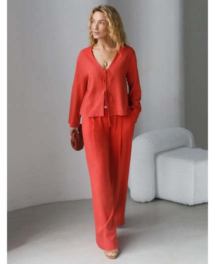 Блузка женская коралловый