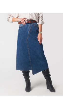 Юбка женская темно-синий