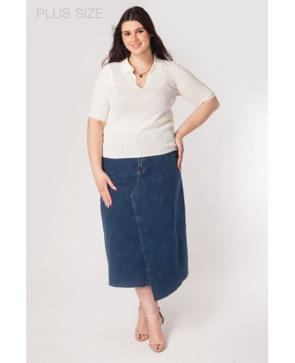 Юбка женская темно-синий