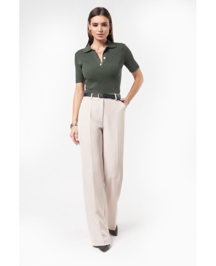 Брюки женские светло-бежевый