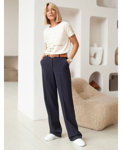 Брюки женские синий