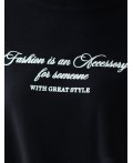 Футболка женская черный_fashion