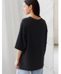 Футболка женская черный_fashion