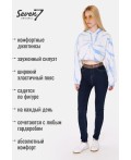 Брюки джинсовые женские синий
