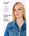 Куртка джинсовая женская синий