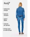 Куртка джинсовая женская синий