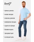Брюки джинсовые мужские синий