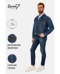 Куртка джинсовая мужская синий