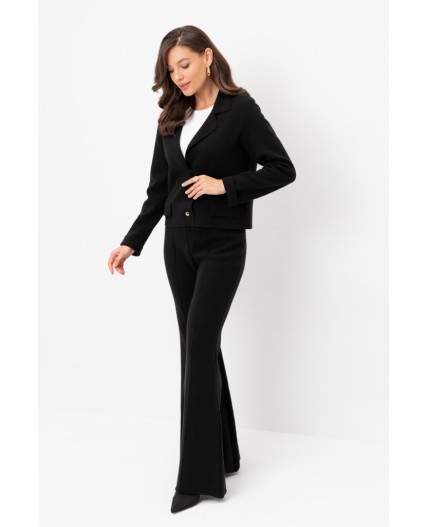 ЕВ 408/ш/черный брюки