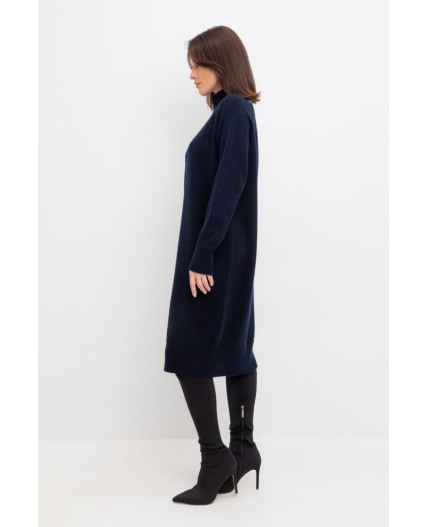 ЕВ 526/ш/темно-синий платье