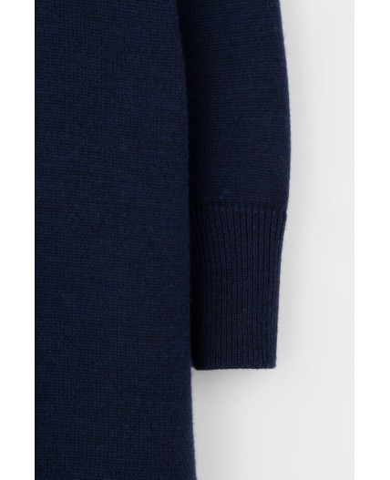 ЕВ 526/ш/темно-синий платье