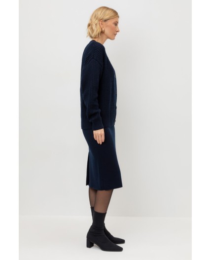 ЕВ 726/24ш/темно-синий юбка