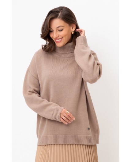 ЕВ 30022/24ш/бархатный беж джемпер