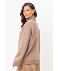 ЕВ 30022/24ш/бархатный беж джемпер