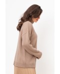 ЕВ 30022/24ш/бархатный беж джемпер