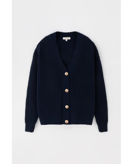 ЕВ 30200/ш/темно-синий кардиган