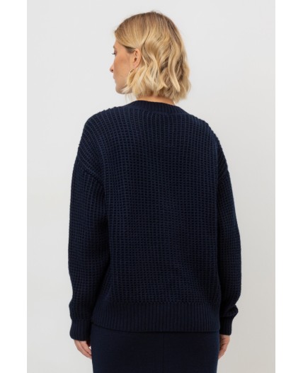 ЕВ 30200/ш/темно-синий кардиган