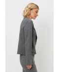 ЕВ 30164/ш/тем.серый меланж жакет