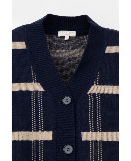 ЕВ 30199/ш/темно-синий кардиган