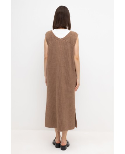 ЕВ 524/ш/какао платье
