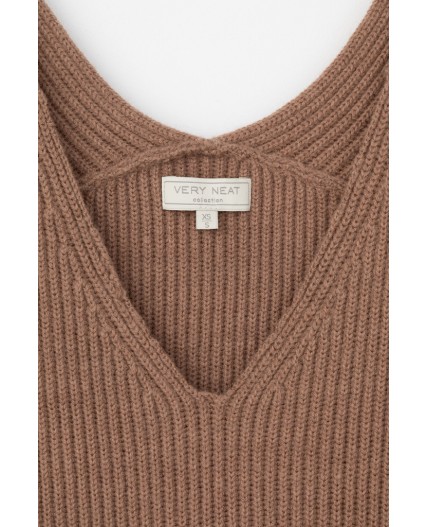 ЕВ 524/ш/какао платье