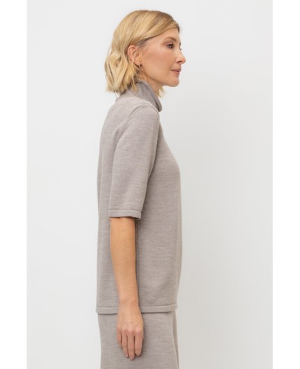 ЕВ 30146/ш/бежевый меланж джемпер