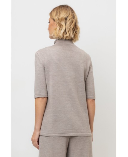 ЕВ 30146/ш/бежевый меланж джемпер