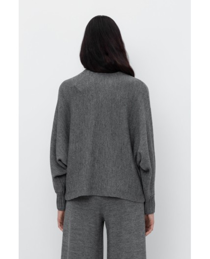 ЕВ 30140/24ш/тем.серый меланж джемпер