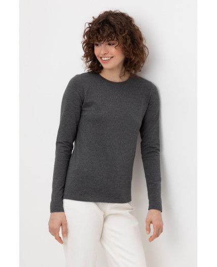 ЕВТ 3263/тем.серый меланж джемпер