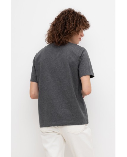 ЕВТ 3260/тем.серый меланж фуфайка