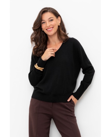 ЕВ 30203/ш/черный джемпер