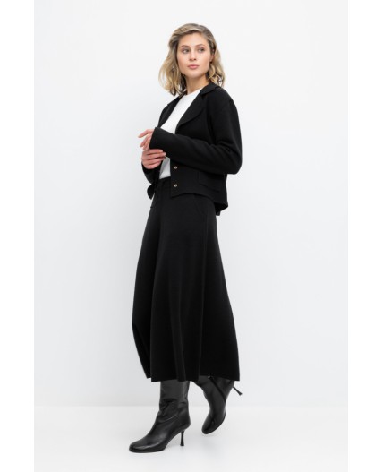 ЕВ 737/ш/черный юбка