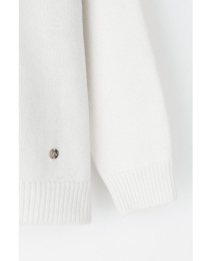 ЕВ 30022/24ш/белый джемпер
