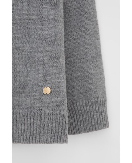 ЕВ 30022/24ш/серый меланж джемпер