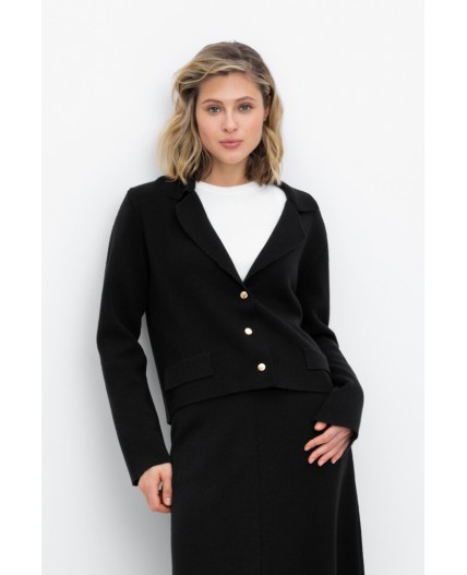 ЕВ 30164/ш/черный жакет